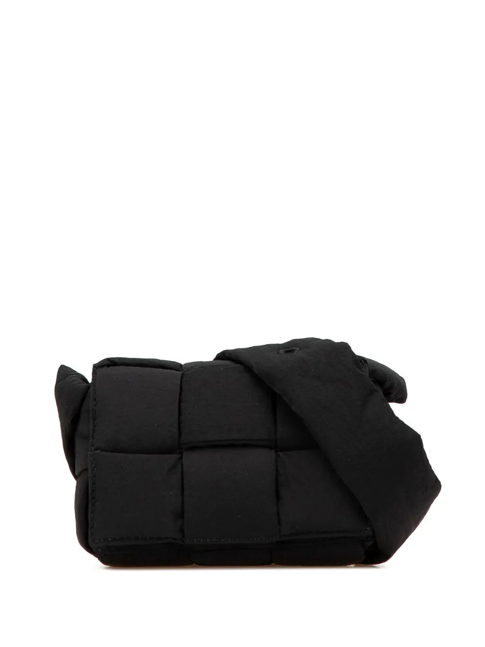 Bottega Veneta 2012 2025 Candy Nylon Intrecciato Padded Tech Cassette crossbody bag