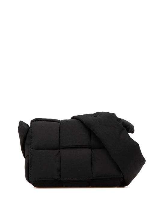 Bottega Veneta 2012 2025 Candy Nylon Intrecciato Padded Tech Cassette crossbody bag