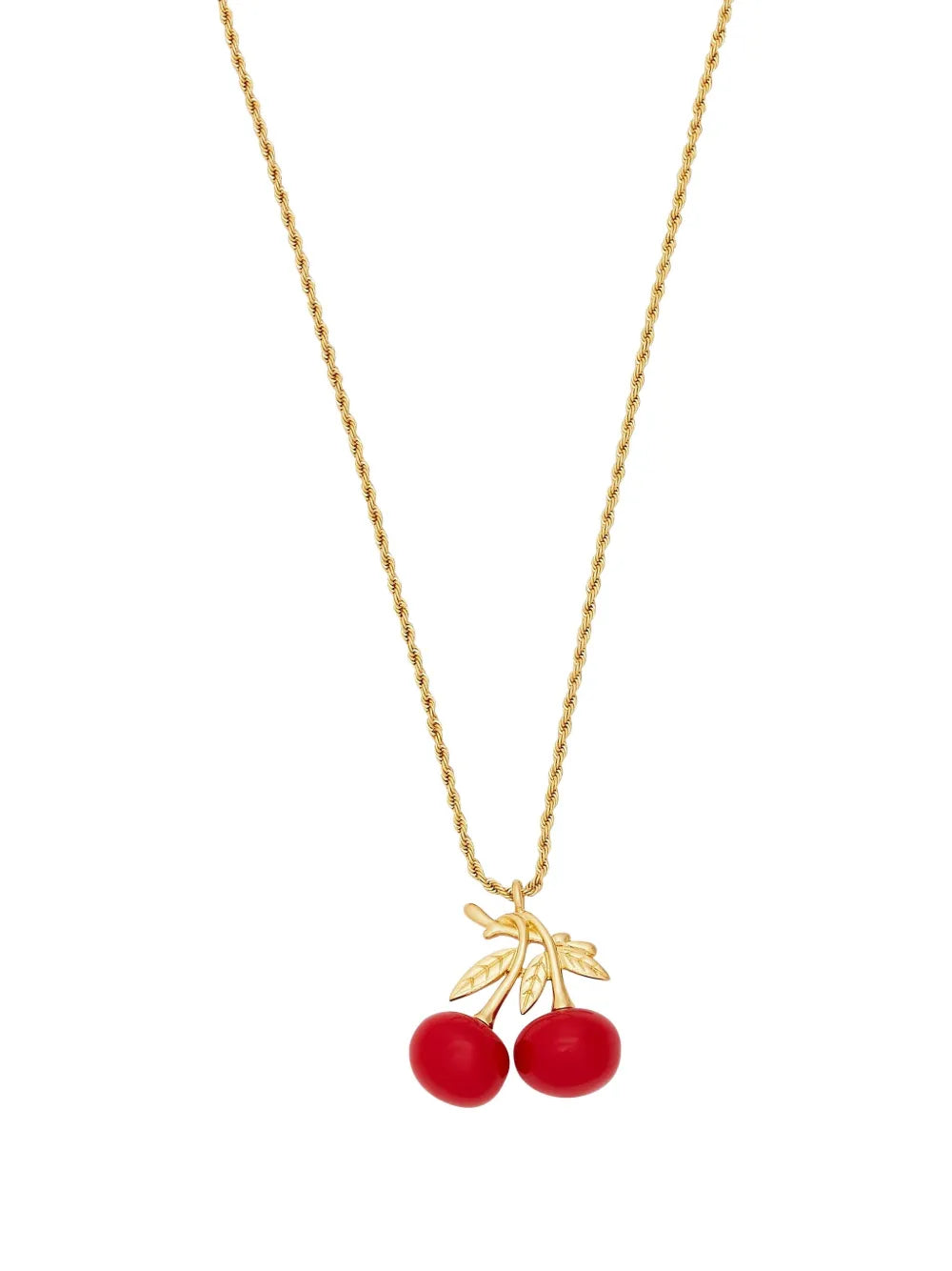 Kenneth Jay Lane Cherry necklace
