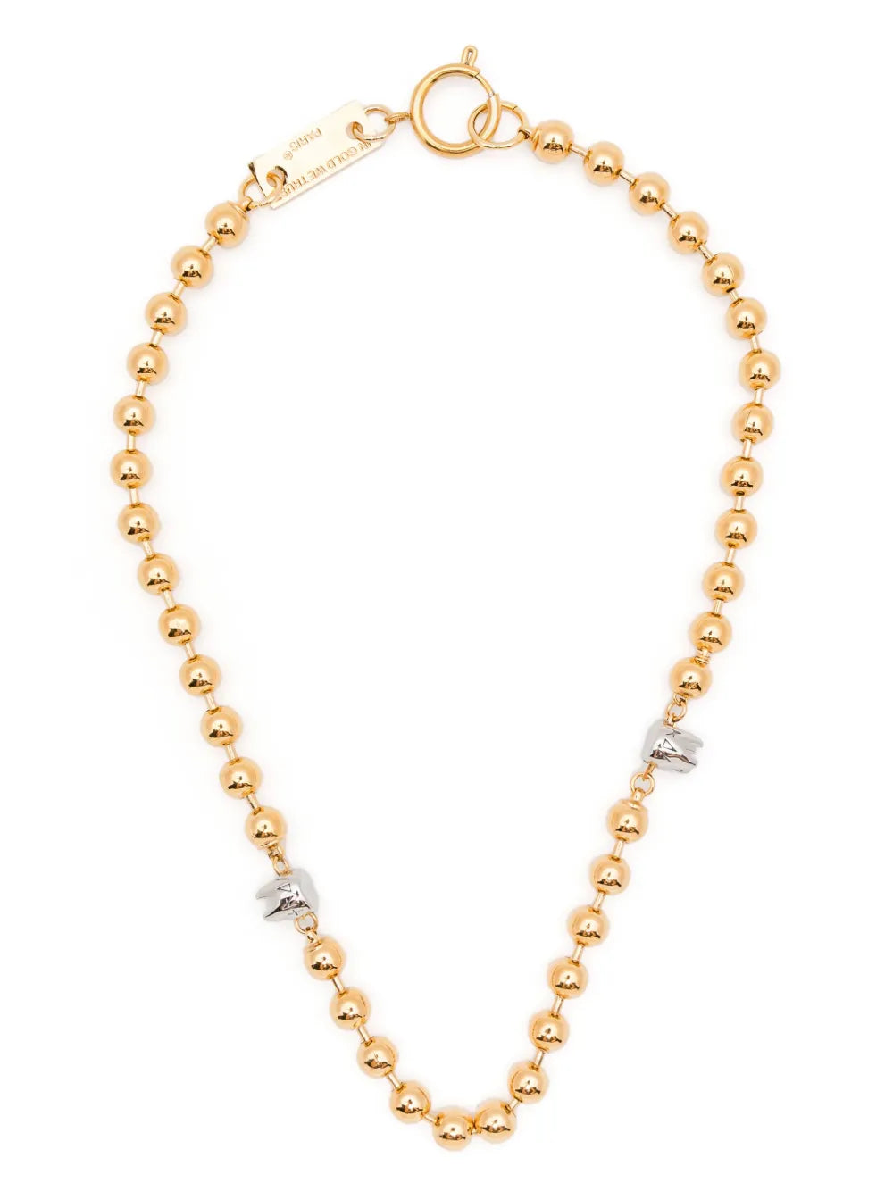 IN GOLD WE TRUST PARIS Sacred Tooth necklace