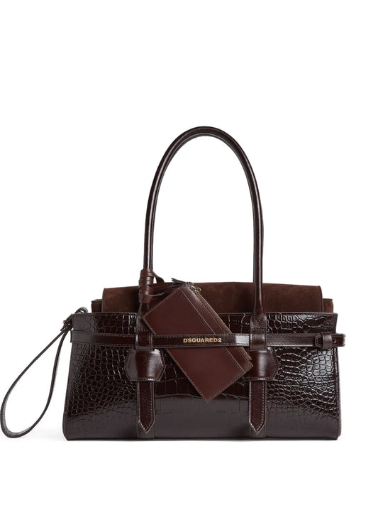 DSQUARED2 leather tote bag