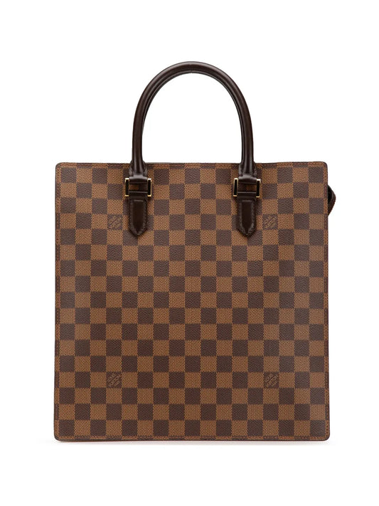 Louis Vuitton 1998 Damier Ebene Venice Sac Plat tote bag