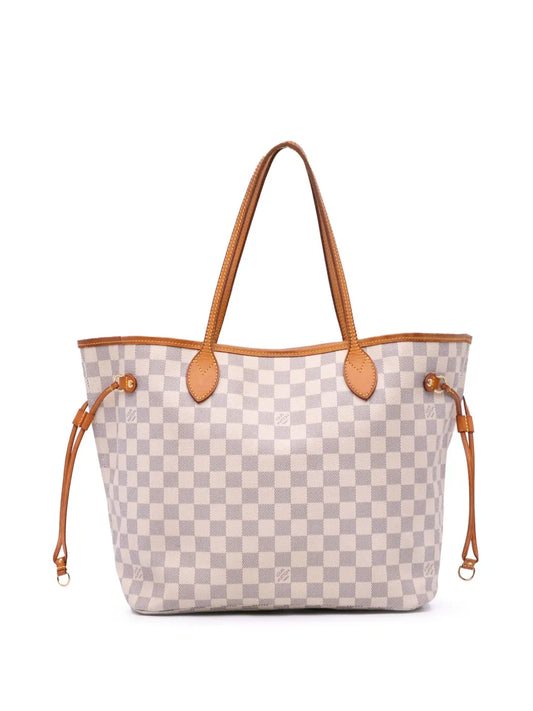 Louis Vuitton 2009 Damier Azur Neverfull MM tote bag