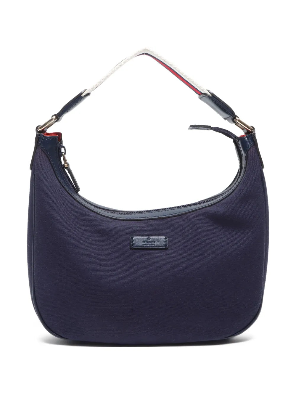 Gucci 2015 2020 logo patch canvas shoulder bag