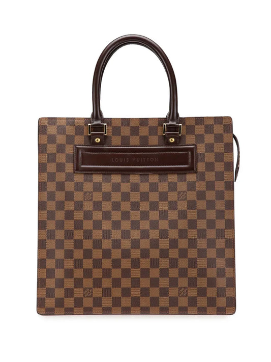 Louis Vuitton 2000 2025 Damier Ebene Venice Sac Plat GM tote bag