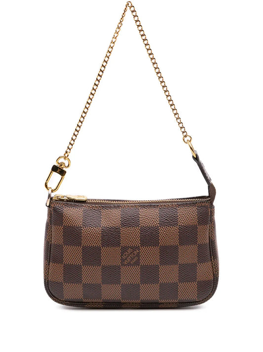 Louis Vuitton 2019 Damier Ebene Mini Pochette Accessoires handbag