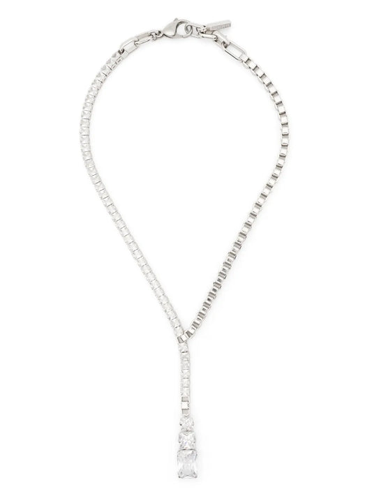 Ellen Conde crystal embellished necklace