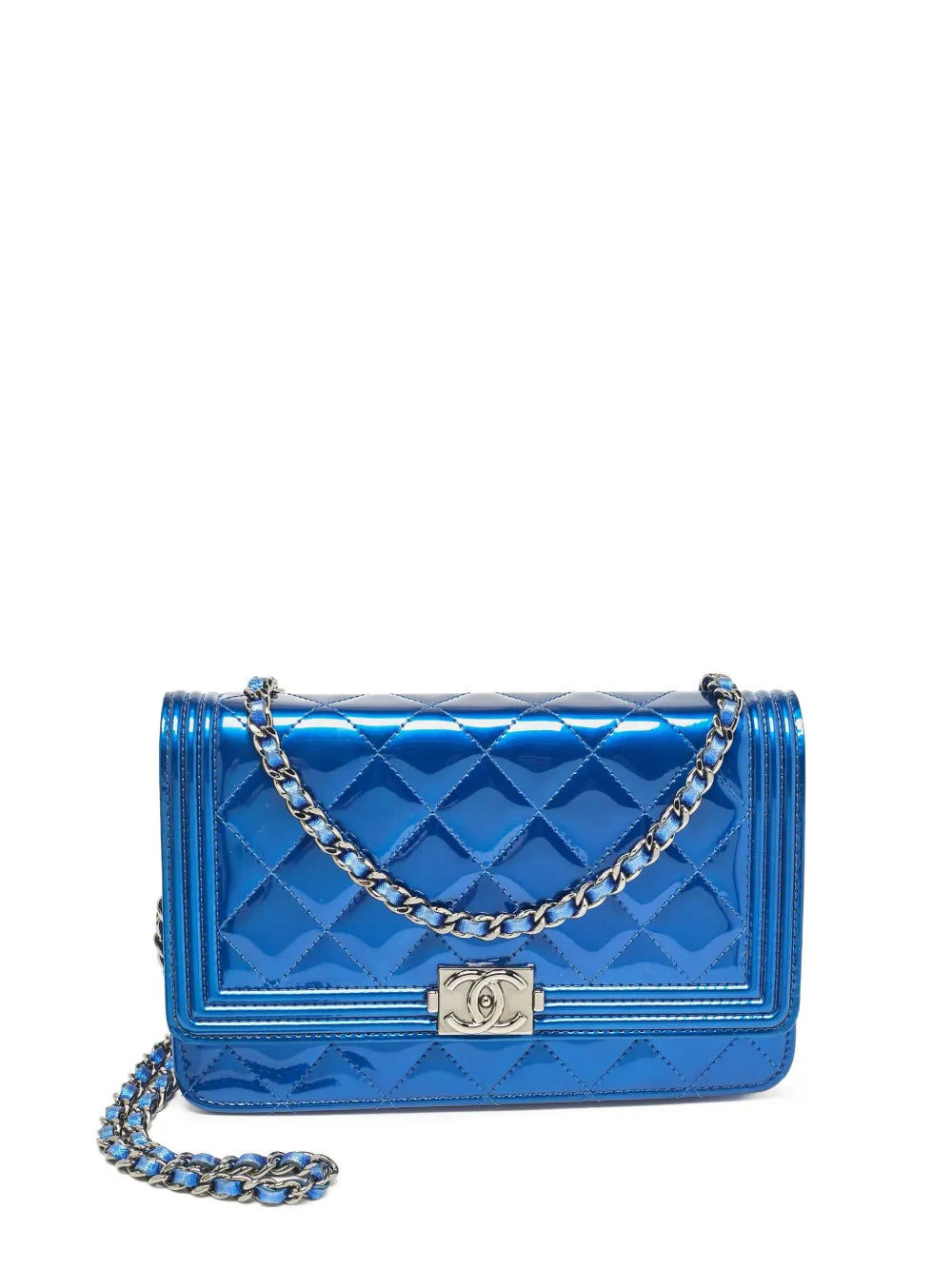 CHANEL Boy wallet on chain quilted leather shoulder bag
