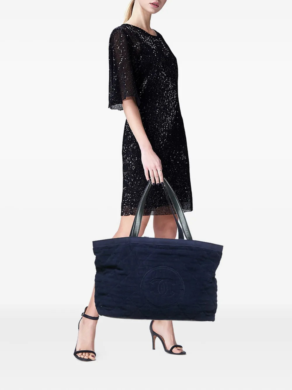 CHANEL Timeless Pool quilted tote bag