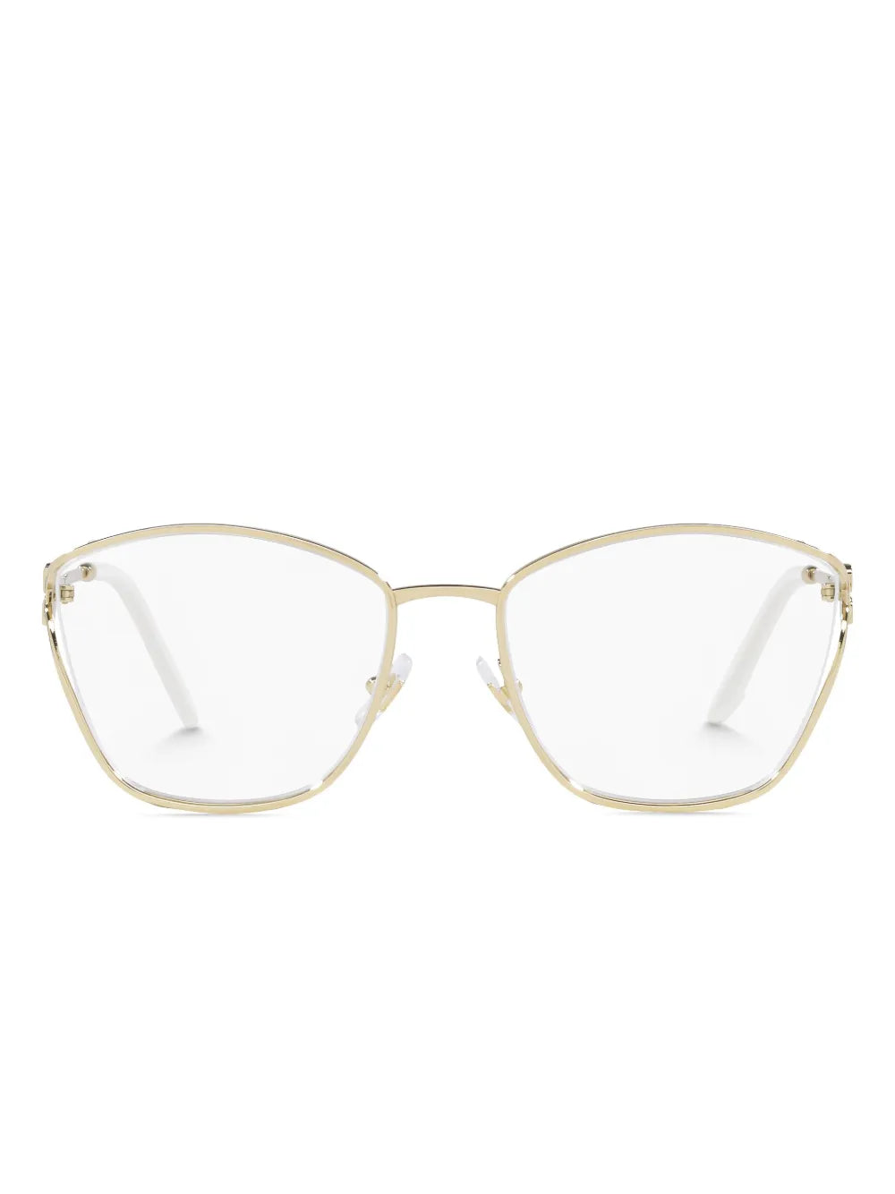 Miu Miu Eyewear geometric frame glasses
