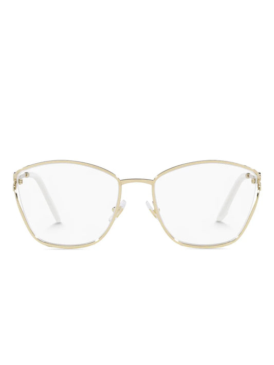 Miu Miu Eyewear geometric frame glasses