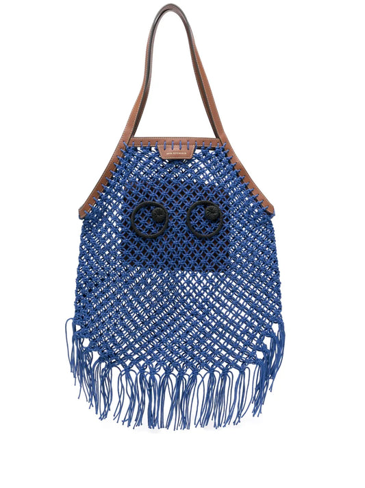 Anya Hindmarch fringed tote bag