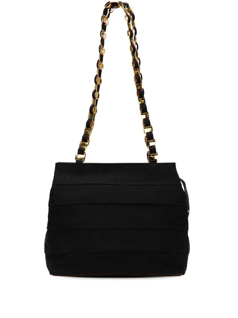 Ferragamo 2021 Nylon Tiered Grosgrain shoulder bag