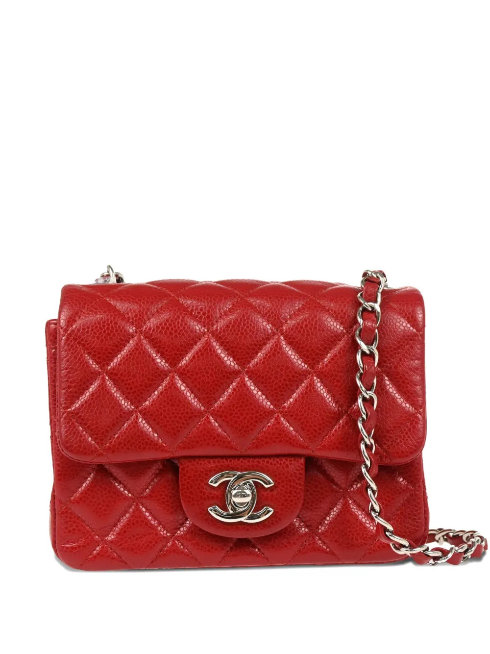 CHANEL 2012 mini Classic Square flap shoulder bag