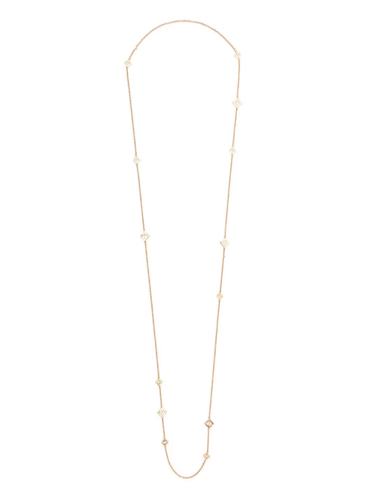 FENDI FF motif necklace