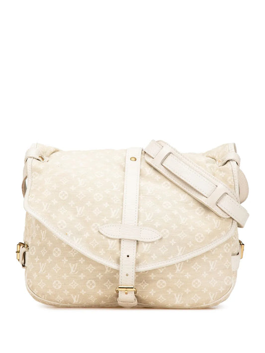 Louis Vuitton 2007 Monogram Mini Lin Saumur crossbody bag