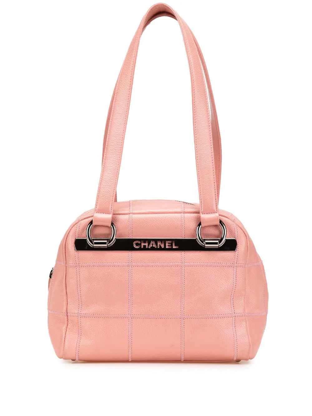 CHANEL 2004 2005 Choco Bar Caviar shoulder bag