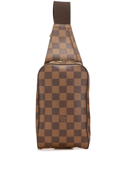 Louis Vuitton 2001 Damier Ebene Geronimos crossbody bag