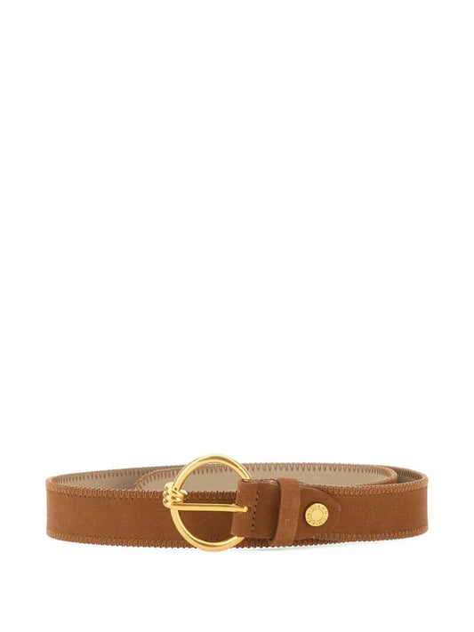 GIANNI CHIARINI buckled suede belt