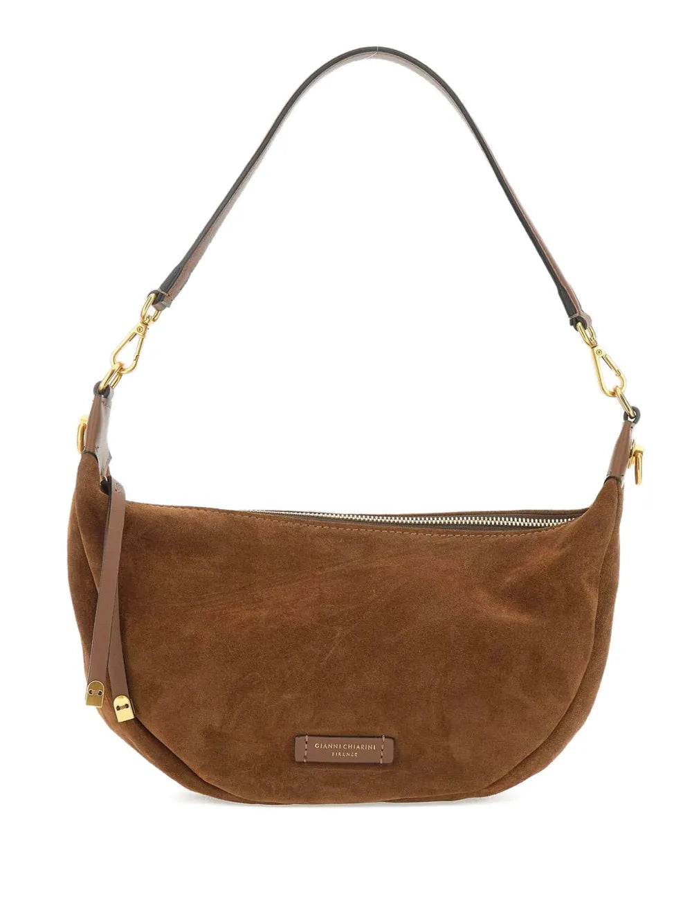 GIANNI CHIARINI suede shoulder bag