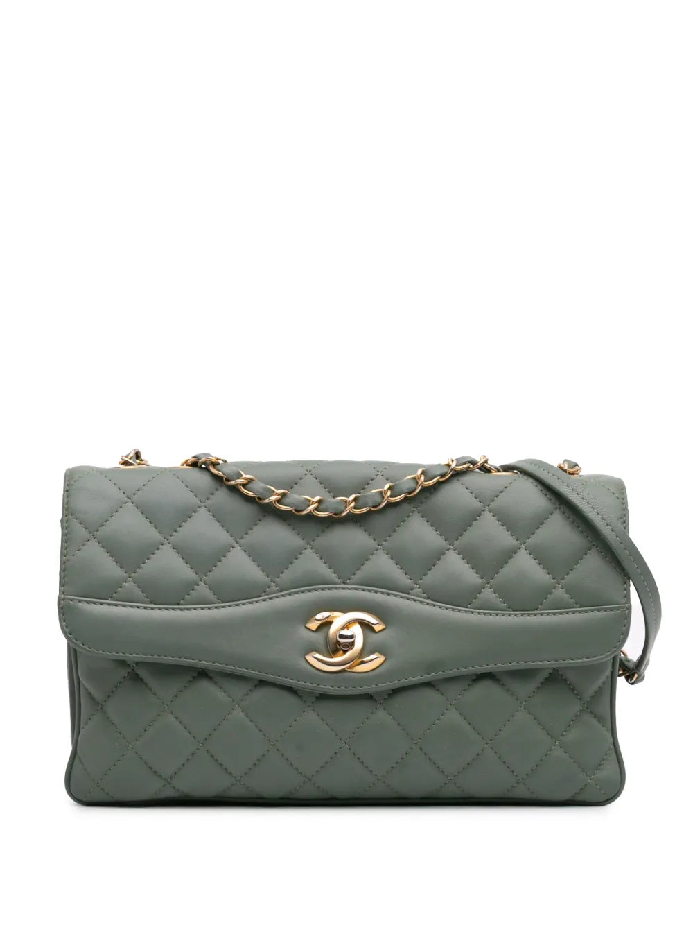 CHANEL 2018 Large Quilted Lambskin Daily Companion Flap shoulder bag