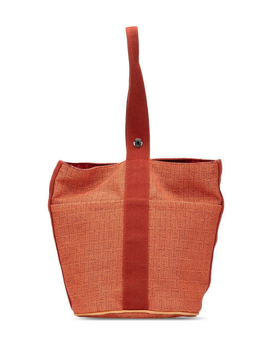 Hermès 2000 2020 Toile Saxo MM bucket bag