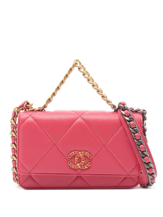 CHANEL 2019 Chanel 19 two way handbag