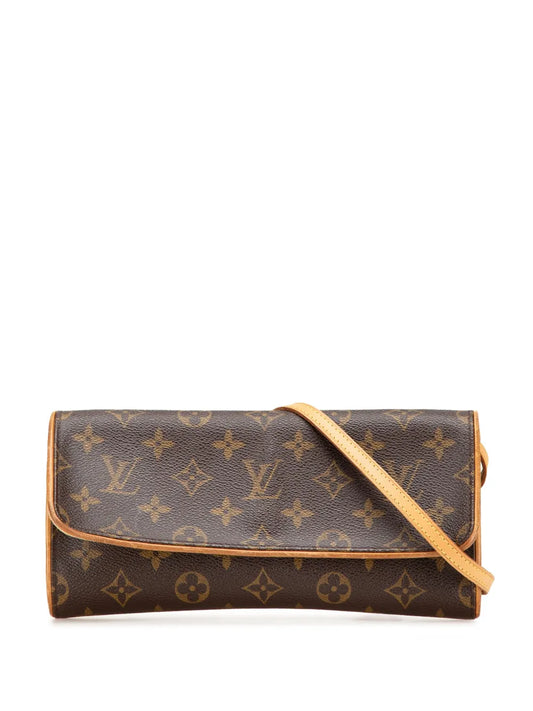 Louis Vuitton 2000 Monogram Pochette Twin GM crossbody bag