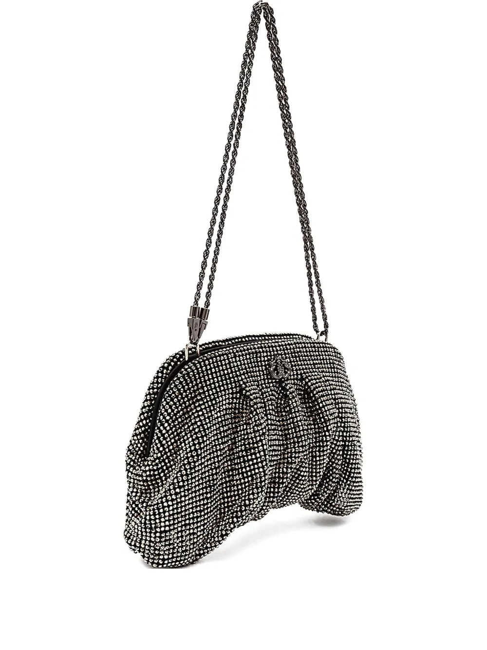 Isla crystal embellished clutch bag