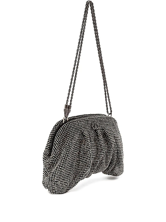 Isla crystal embellished clutch bag