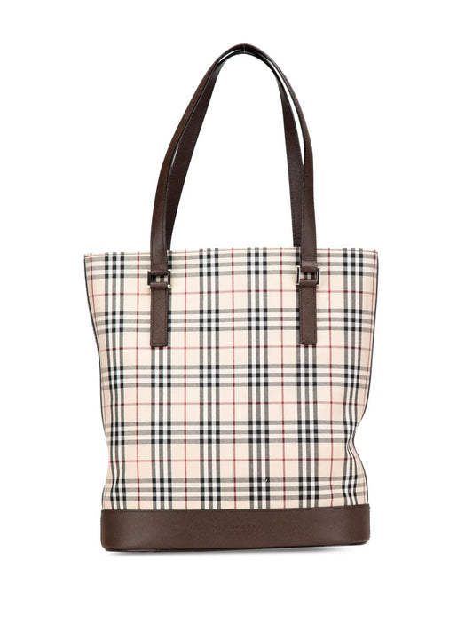 Burberry 2000 2017 House Check Canvas tote bag