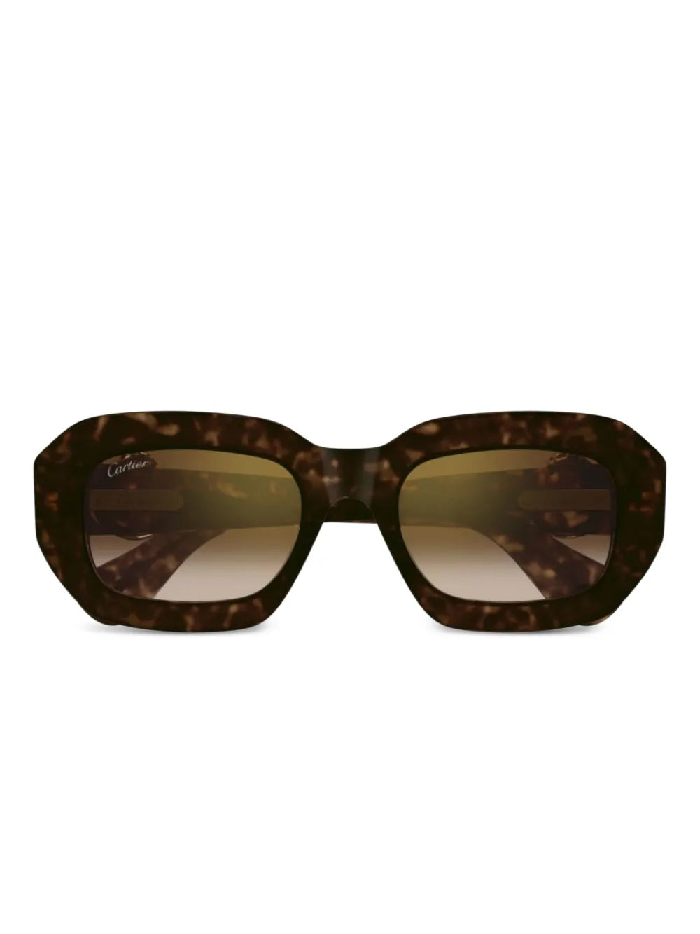 Cartier Eyewear geometric frame sunglasses