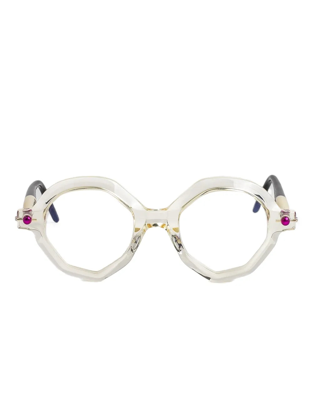 Kuboraum P18 abstract frame glasses