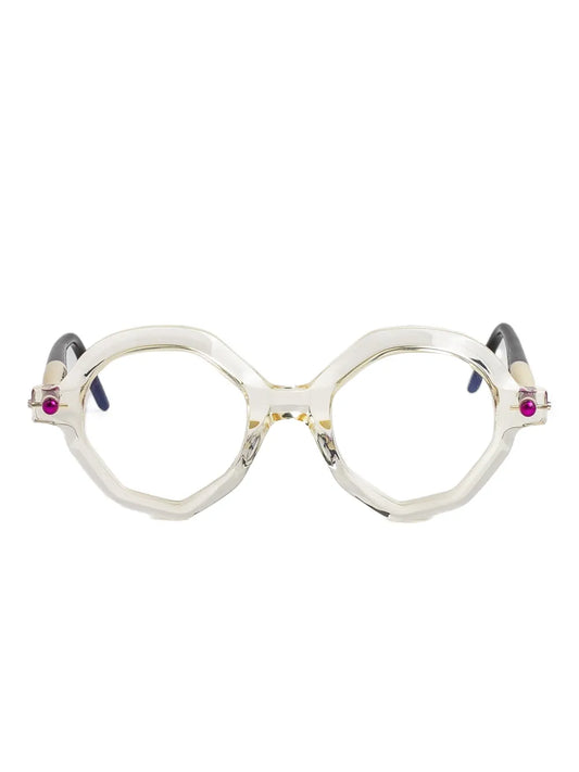 Kuboraum P18 abstract frame glasses