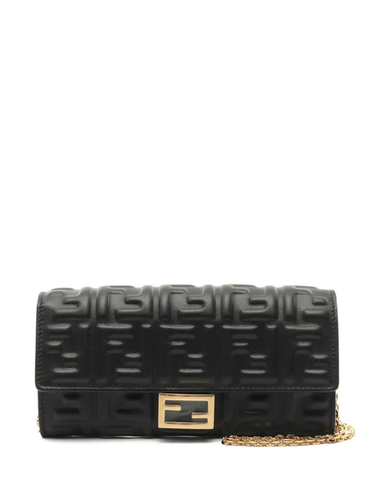 Fendi 2020s FF logo shoulder bag