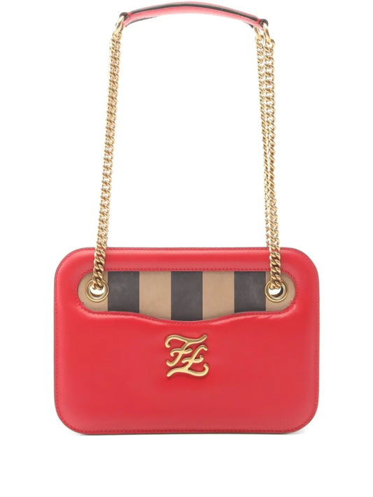 Fendi 2010s Karligraphy shoulder bag