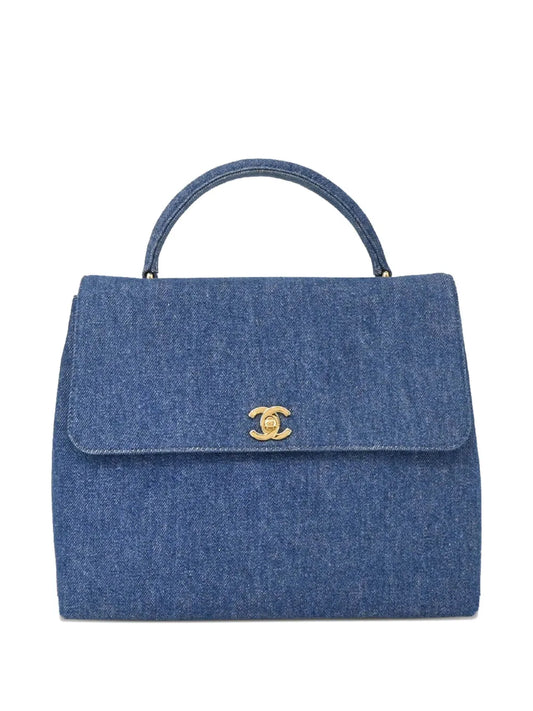 CHANEL 1998 denim handbag