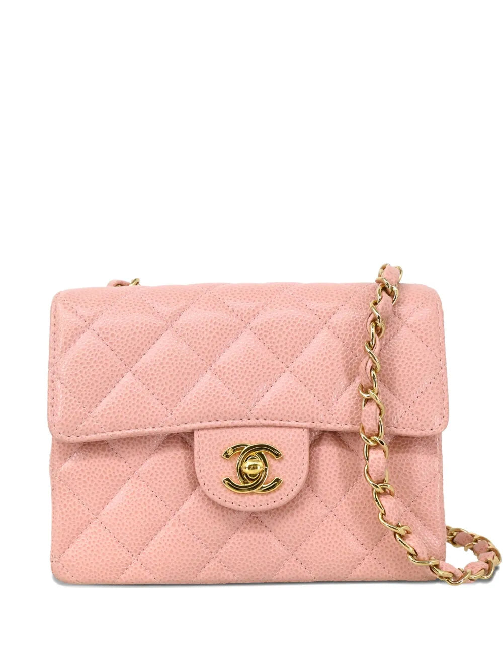 CHANEL 2003 Mini 17 Classic Square Flap shoulder bag