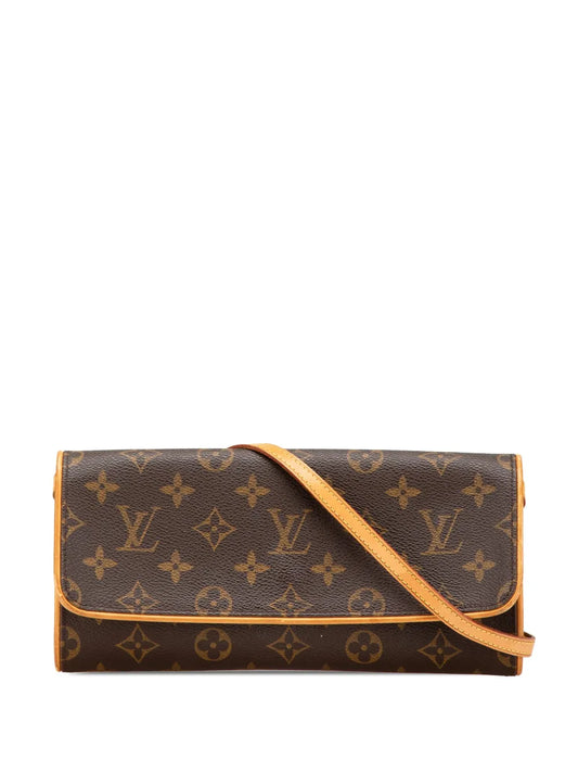 Louis Vuitton 1999 Monogram Pochette Twin GM crossbody bag