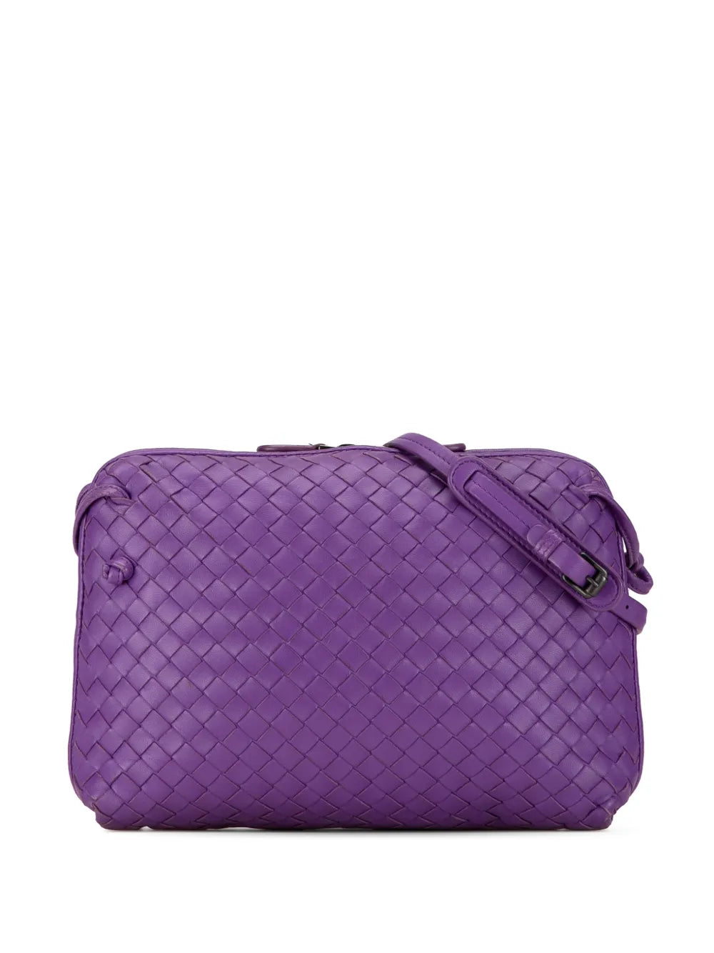Bottega Veneta 2012 2023 Medium Nappa Intrecciato Nodini crossbody bag
