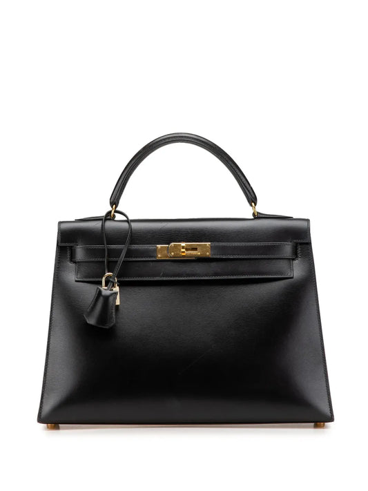 Hermès 1993 Box Calf Kelly Sellier 32 satchel