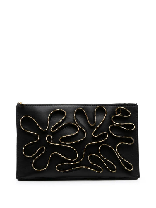 Stella McCartney 2000 2024 Faux Nappa Cavendish Zipper clutch bag