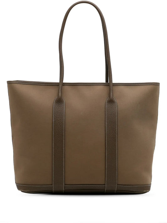 Hermès 2009 Toile Garden and Negonda Party Zip 36 tote bag