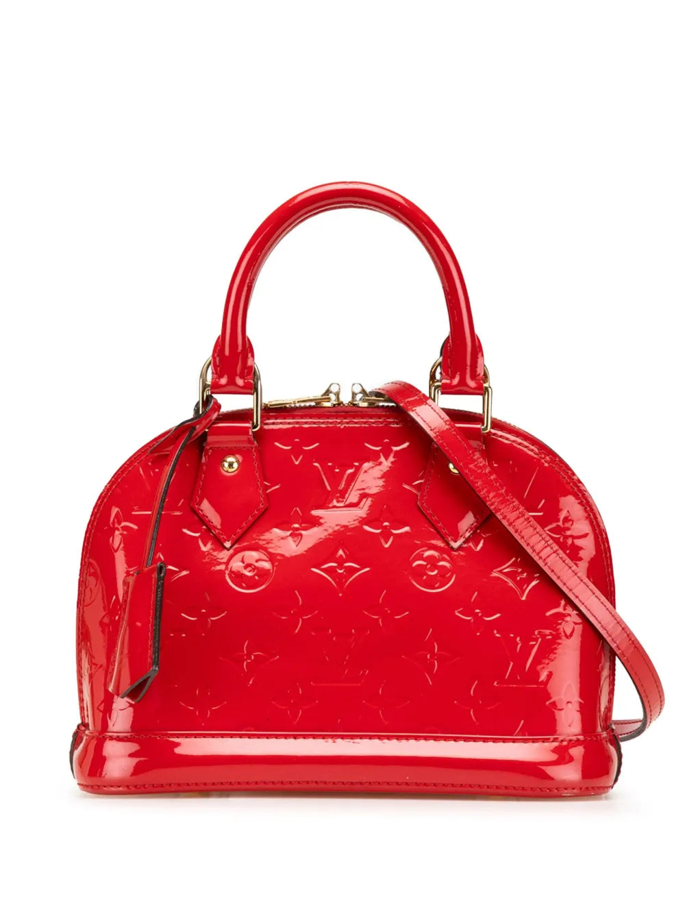 Louis Vuitton 2015 Monogram Vernis Alma BB satchel