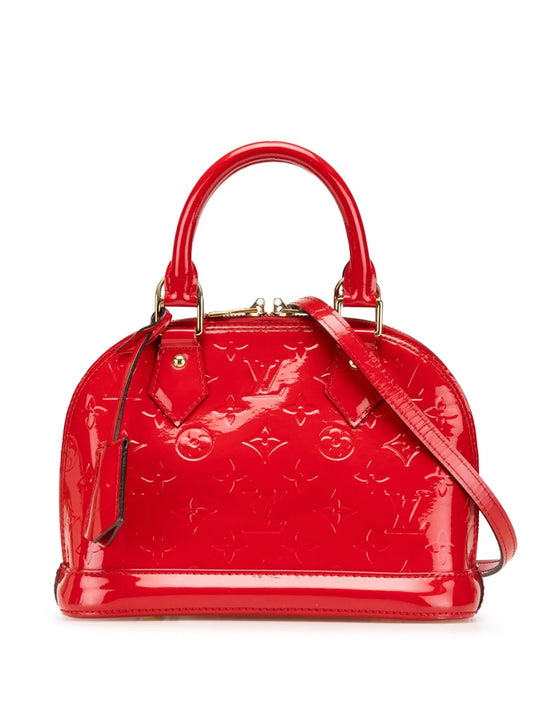 Louis Vuitton 2015 Monogram Vernis Alma BB satchel
