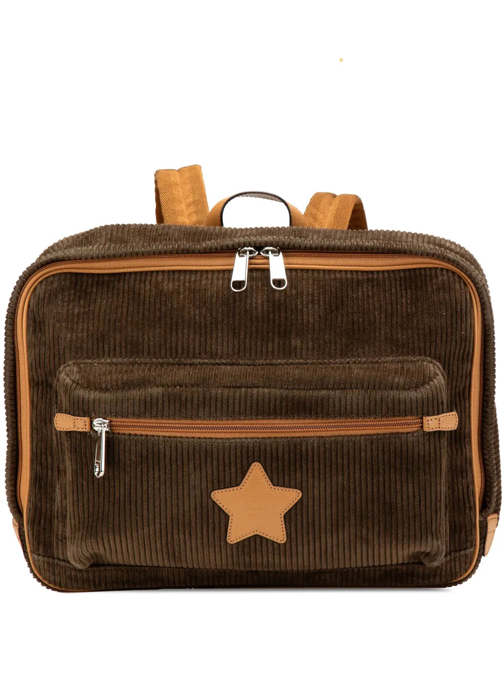 Gucci 2000 2015 Childrens Interlocking G Corduroy backpack