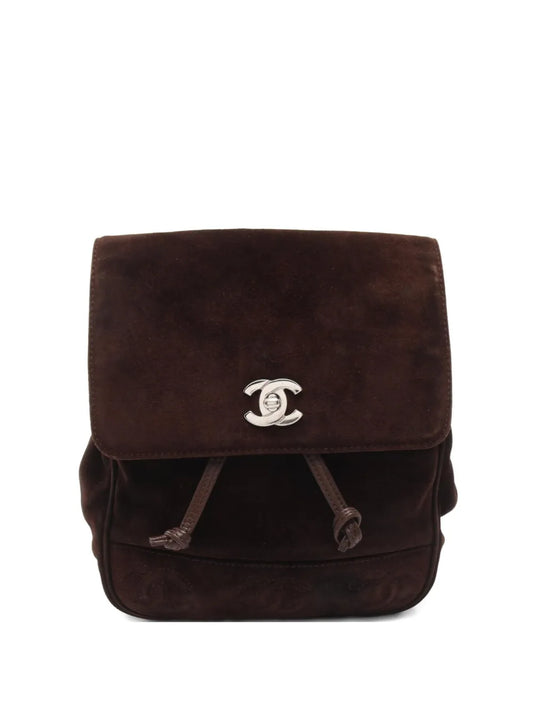 CHANEL 1996 1997 Coco Mark backpack
