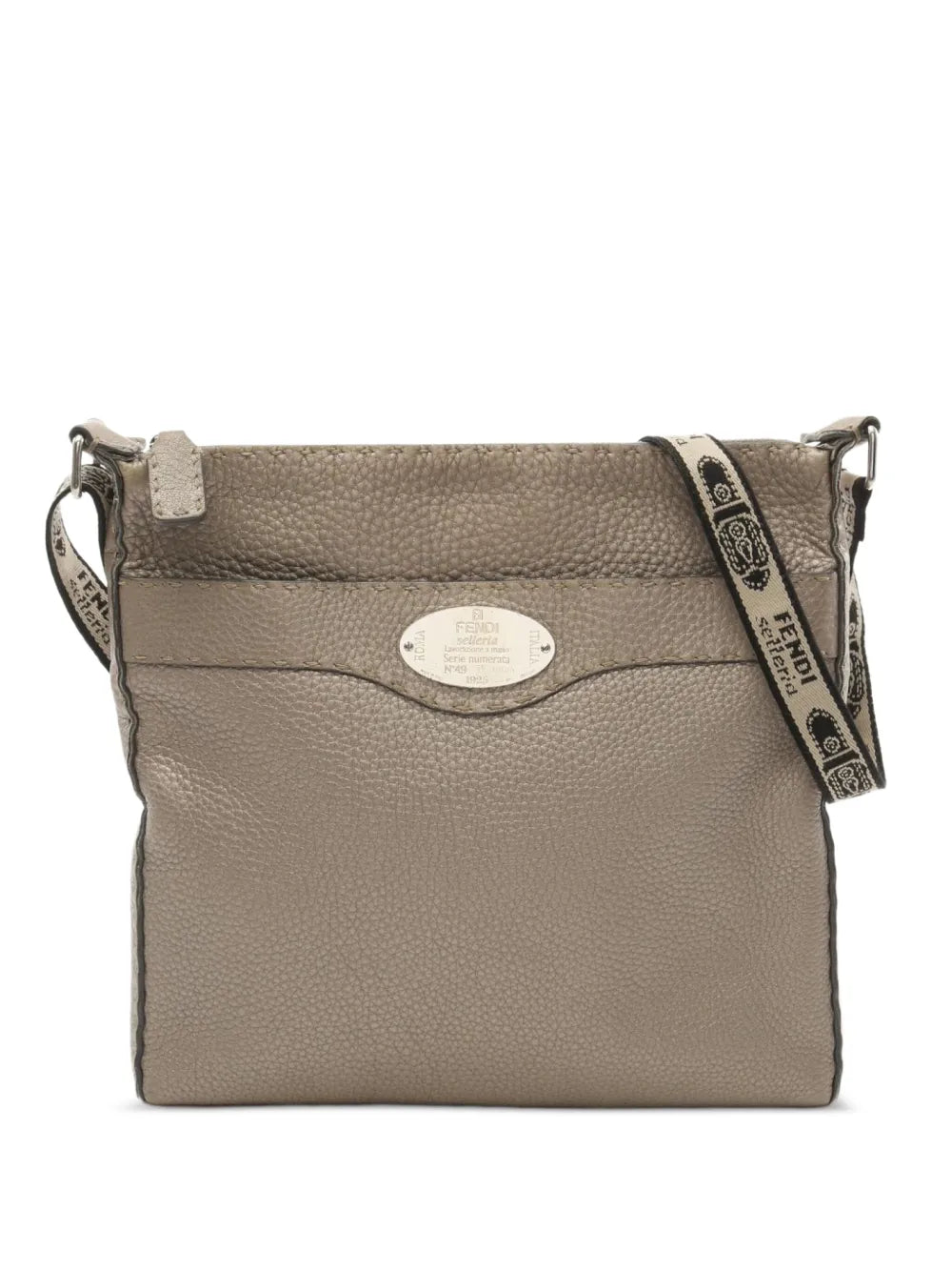 Fendi 2000s Selleria Leather shoulder bag