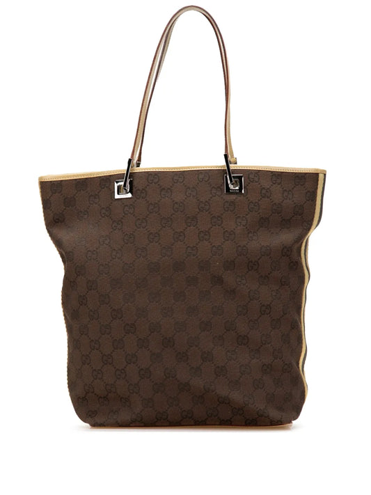 Gucci 2000 2015 GG Canvas Web Bucket tote bag