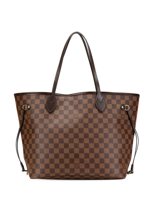 Louis Vuitton 2013 Damier Ebene Neverfull MM tote bag